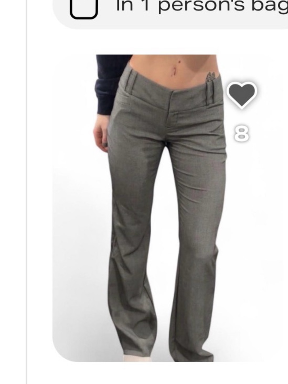 The Limited Gray Boot Cut Dress Pants